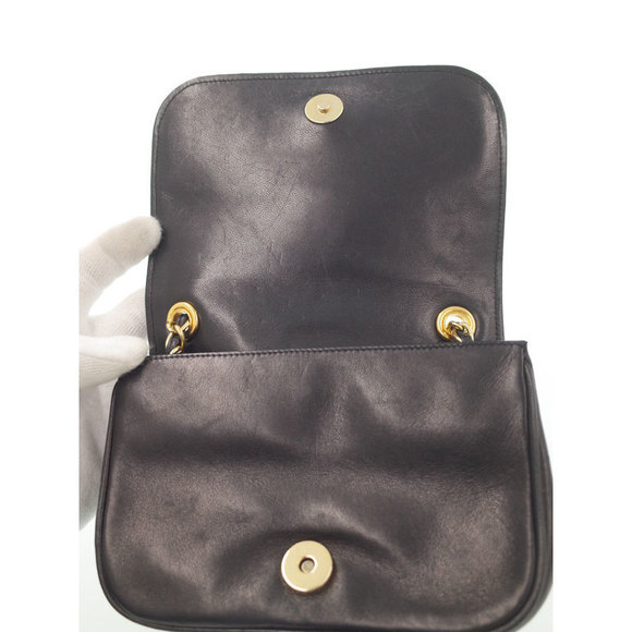 Chanel Coco Mark Chain Shoulder Bag Black - Picture 5 of 9